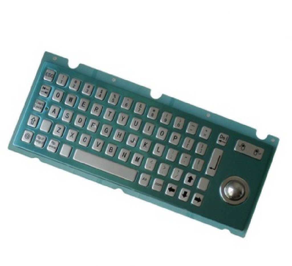Клавиатура SZZT ZT599L антивандальная металлическая