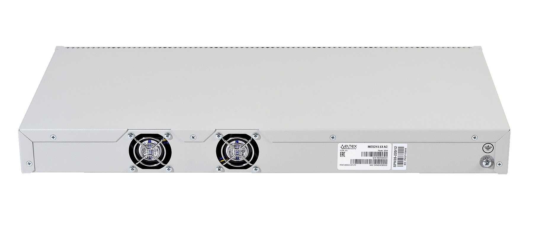 Ethernet-коммутатор MES2411X, 8x1G RJ45 + 11x1G/10G SFP+, L3, 220V AC